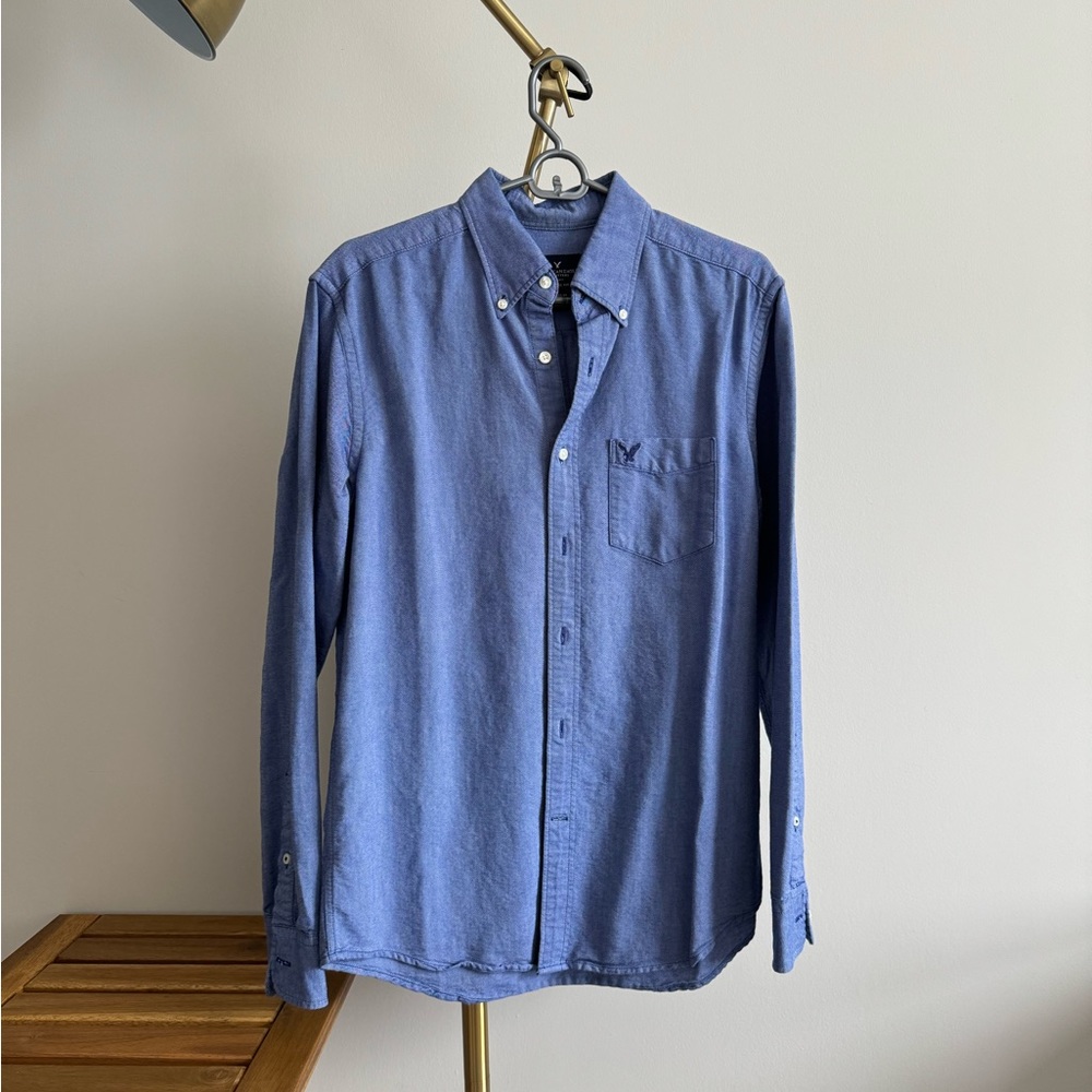 AMERICAN EAGLE - Blue Jean shirt - Men’s Medium